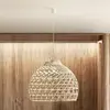 Image de Euluna Suspension BOHO, Ø 60 cm, brun naturel, rotin, E27