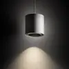 Image de Euluna Suspension Point Duo, blanche, acier, Ø 13 cm, GU10