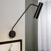Image de Euluna Spot mural Eye Super avec interrupteur, noir