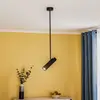 Image de Euluna Spot pour plafond Eye Super, hauteur 76 cm, noir