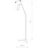 Image de Euluna Lampadaire Eye Super avec tête orientable, noir