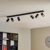 Image de Euluna Spot pour plafond Eye Spot à 6 lampes, noir