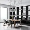 Image de Euluna Suspension Spider en noir, à 5 lampes