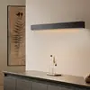 Image de Euluna Applique murale Straight M, 92 cm, noir