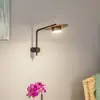 Image de Euluna Applique murale Disk avec élément en bois