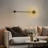 Image de Euluna Applique murale Orbit I 40, noir, à 1 lampe