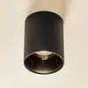 Image de Euluna Spot pour plafond Eye Tone en forme de cylindre noir