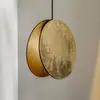 Image de Euluna Suspension Wheel en bois plaqué, doré