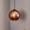 Image de Euluna Suspension Polaris, verre miroir, cuivre