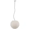 Image de Euluna Suspension d'extérieur Cumulus, Ø 45 cm, blanche, plastique, IP65, E27