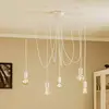 Image de Euluna Suspension Spider en blanc, à 5 lampes