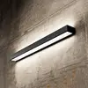 Image de MCJ Applique murale LED Mera, largeur 80 cm, noir, 4000K