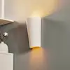 Image de SOLLUX LIGHTING Applique murale Ice up and down en céramique blanche