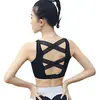 Image de Lfives-cl Soutien-Gorge d'entraînement Yoga Soutien-Gorge de Yoga for Femmes avec Soutien-Gorge de Sport Criss Cross Back Soutien-Gorge de Sport pour Femme (Couleur : Noir, Taille : S)