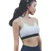 Image de Lfives-cl Soutien-Gorge d'entraînement Yoga Soutien-Gorge de Sport for Femmes Double bandoulière Criss Cross Back Soutien-Gorge de Yoga avec Bonnets Amovibles Soutien-Gorge de Sport pour Femme