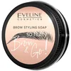 Image de Eveline Cosmetics - Brow & Go! Savon de coiffage des sourcils, savon pour sourcils, fixation des sourcils, formule forte, effet de lamination des sourcils - 25 g