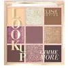Image de Eveline Cosmetics Look UP Gimme More Palette de fards à paupières 9 couleurs   Vegan, longue durée et bien estompables