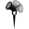 Image de EDO Spot Extérieur avec Piquet GU10 HORTUS Noir, Étanche IP65, Lampe de Jardin à Piquer, Spot de Jardin à Encastrer, Lampe Exterieur pour Plantes, Cour, Arbre, Pelouse, Chemin