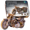 Image de WOODEN.CITY Motorbike Cruiser V-Twin Limited Edition - Puzzle 3D, Maquette en Bois à Construire, Casse Tête Adulte - Coupe au Laser - Cadeau pour Homme, Mari, Partenaire, Collègue - 168 Pièces