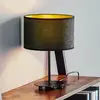 Image de Euluna Golden Roller Table Hauteur 30 cm noir/doré