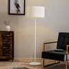 Image de Duolla Lampe sur pied Roller, blanc/doré, hauteur 145 cm