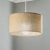 Image de Duolla Suspension en jute brun naturel Ø40cm à 1 lampe.