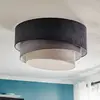 Image de Duolla Plafonnier Pastell Trio Ø 60 cm en 3 nuances de gris