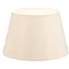 Image de Duolla Abat-jour Cone hauteur 18 cm, chintz écru/blanc