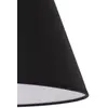 Image de Duolla Abat-jour Sofia hauteur 25 cm, noir/blanc