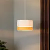 Image de Suspension Euluna Levo, Ø 40 cm, frêne/écru