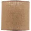 Image de Duolla Abat-jour Roller, marron clair, Ø 15 cm, hauteur 15 cm