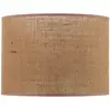 Image de Duolla Abat-jour Roller, marron clair, Ø 25 cm, hauteur 18 cm