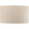 Image de Duolla Abat-jour Roller en coton écru Ø50cm hauteur 30cm
