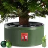 Image de KADAX Support de sapin de Noël, en plastique recyclé, pour un vrai arbre, pied de sapin (hauteur de l'arbre jusqu'à 150 cm/vert)