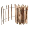 Image de KADAX Cloture a Piquets en Bois de Noisetier pour Jardin, Ganivelle Naturelle et Durable pour Delimitation de l'Espace Exterieur (7-9 cm, 60 x 500 cm)