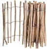 Image de KADAX Cloture a Piquets en Bois de Noisetier pour Jardin, Ganivelle Naturelle et Durable pour Delimitation de l'Espace Exterieur (7-9 cm, 90 x 500 cm)