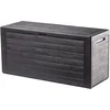Image de KADAX Coffre de Jardin 280 L   Boîte de Rangement en Plastique pour Coussins, Jouets et Accessoires de siège, pour Jardin et terrasse (Marron)
