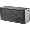 Image de KADAX Coffre de Jardin 280 L   Boîte de Rangement en Plastique pour Coussins, Jouets pour Enfants et Coussins de siège, pour Jardin et terrasse (Anthracite)