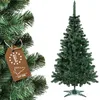 Image de KADAX Sapin de Noël artificiel 180 cm   Arbre de Noël réaliste avec support en plastique stable, sapin de Noël élégant et naturel pour une décoration festive dans le salon