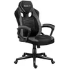 Image de huzaro Force 2.5 | Chaise Gaming | Réglable en Hauteur | Pivotante avec Fonction Bascule | Design Ergonomique | Accoudoirs Souples | Roues en Caoutchouc | Gris