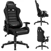Image de huzaro Ranger Chaise Gaming Ergonomique pour Enfant, Fauteuil Gamer Respirant avec Soutien Lombaire, accoudoirs Confortables, idéal pour Enfants Jusqu’à 100-160 cm, sécurité Stable Noir