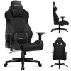 Image de huzaro Force 7.6, Chaise Gamer, Design Ergonomique, Hauteur réglable, Noir