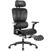 Image de huzaro Combat 7.9 | Chaise Gamer Ergonomique | Parfait pour Une Poste PC Gaming | Repose-Pieds | Lombaire intégré | Réglage Profondeur d'assise | Appuie-tête réglables | Accoudoirs réglables | Noir