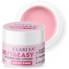 Image de Claresa Gel à densité moyenne, thixotropique, autonivelant, facile à appliquer, adhère parfaitement à l'ongle, facile à limer, doux et légèrement rose laiteux, 45 g