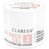 Image de Claresa Caoutchouc Gel Construction Gel Caoutchouc 2 Chaud Rose Clair 45g