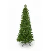 Image de Virpol Arbre de Noël Artificiel Epicéa Colonnaire Design Fin Aspect réaliste Léger Installation Facile Support métallique Stable Economie d'espace Décoration de Vacances (Hauteur : 180 cm)