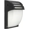 Image de EDO Applique Murale Exterieur ZOFIN S, lampe murale en aluminium noir IP44, applique murale avec douille E27, max. 1x40 Watt, Eclairage Décoration Lumière, lampe d'entrée pour ampoules LED, EDO777373