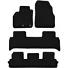 Image de Wielganizator Tapis sur Mesure en Velours pour Renault Grand Scenic III (2009-2015) - Qualité : Basic | Ajustement précis, sous-Couche antidérapante, 4 pièces - Noir