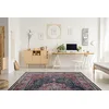 Image de rugsx Tapis Moderne Mundo Ornement, Cadre Vintage pour l'extérieur Rouge/Noir 140x190 cm