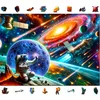 Image de WOODEN.CITY Cosmic Exploration Puzzle en bois 1000 pièces 54 x 39,4 cm Fabriqué en UE